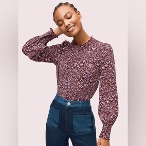 Kate spade ♠️ party bubbles top